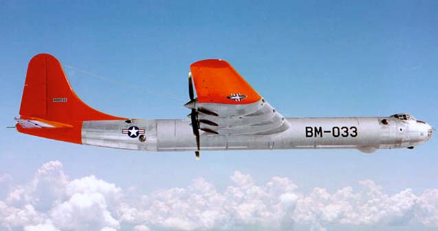 Стратегический бомбардировщик Convair B-36 Peacemaker