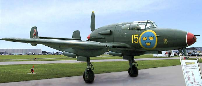 Истребитель SAAB J.21 / SAAB J.21R