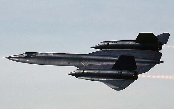 Стратегический разведчик SR-71A Blackbird
